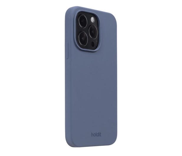 Holdit Silicone Case iPhone 15 Pro Pacific Blue - 1148767 - zdjęcie 2